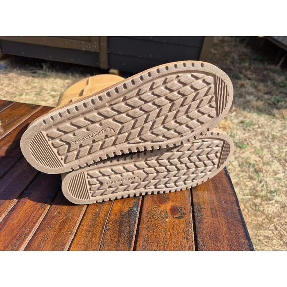 KOOLABURRA BY UGG KOOLA SHORT CHESTNUT SUEDE SHEEPSKIN WOMEN'S BOOTS SIZE US 7 - Picture 5 of 5